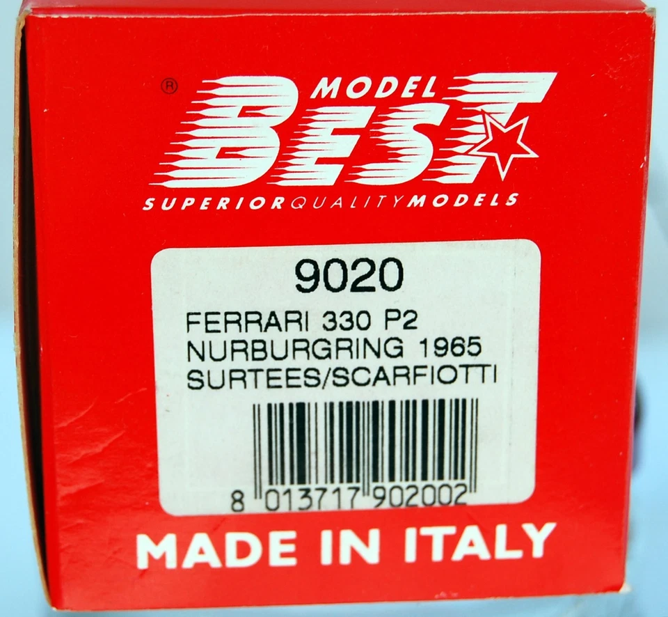 BEST 9020- AUTO 1/43-FERRARI 330 P2 - Immagine 2 di 4