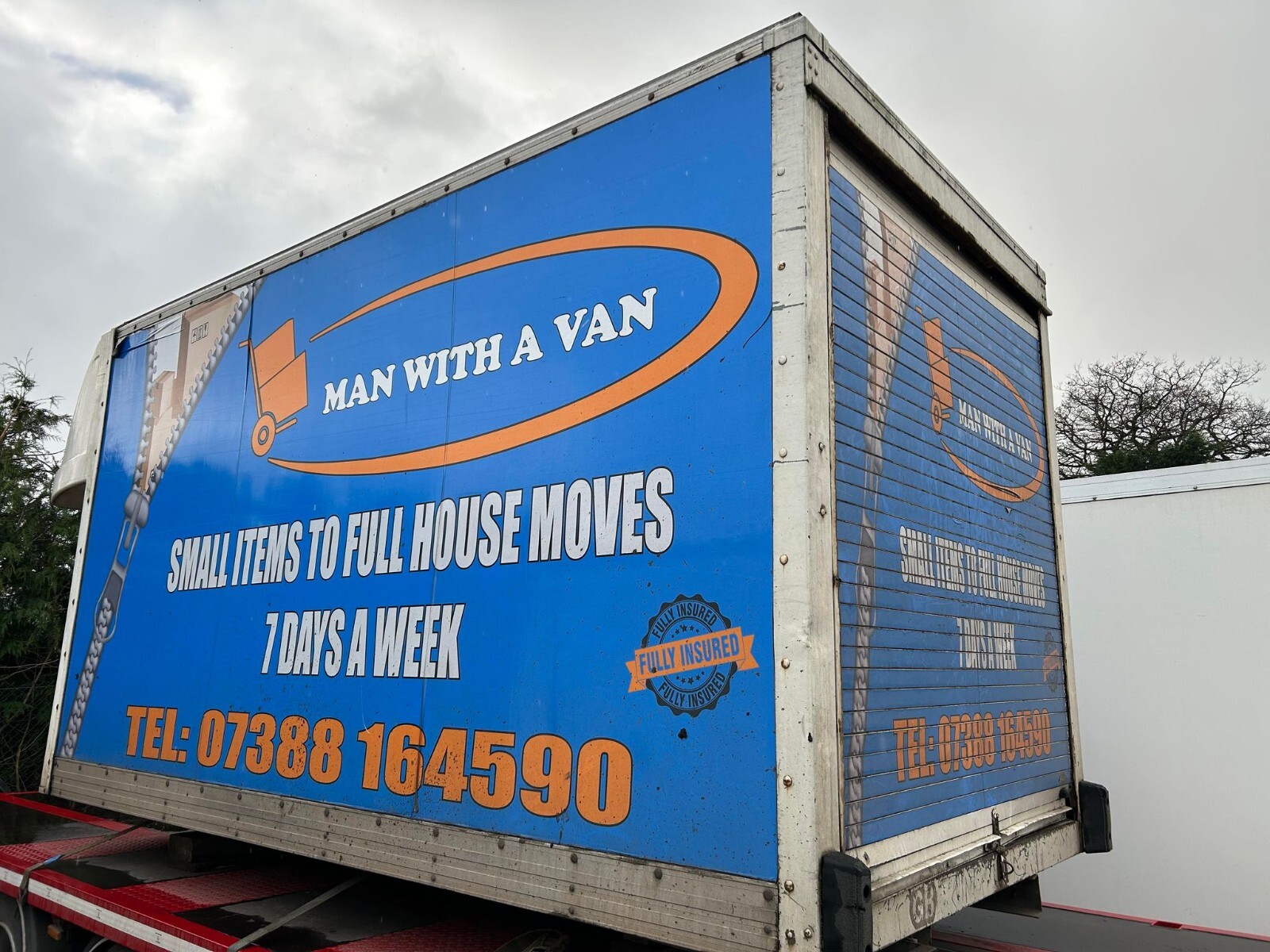 LUTON BOX BODY SEE PHOTOS FOR DETAILS STORAGE CONTAINER DELIVERY