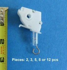 2, 3, 5, 8 or 12 pcs Mini Blinds Wand Tilt Control Parts Wand Tilter 
