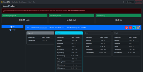 AllianceApps OpenDTU Fusion - Compatible avec Hoymiles HM, HMS et HMT - Photo 6/7