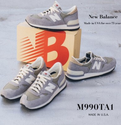 New Balance 990v1 x Teddy Santis Made In USA Mens Size 12 (M990TA1