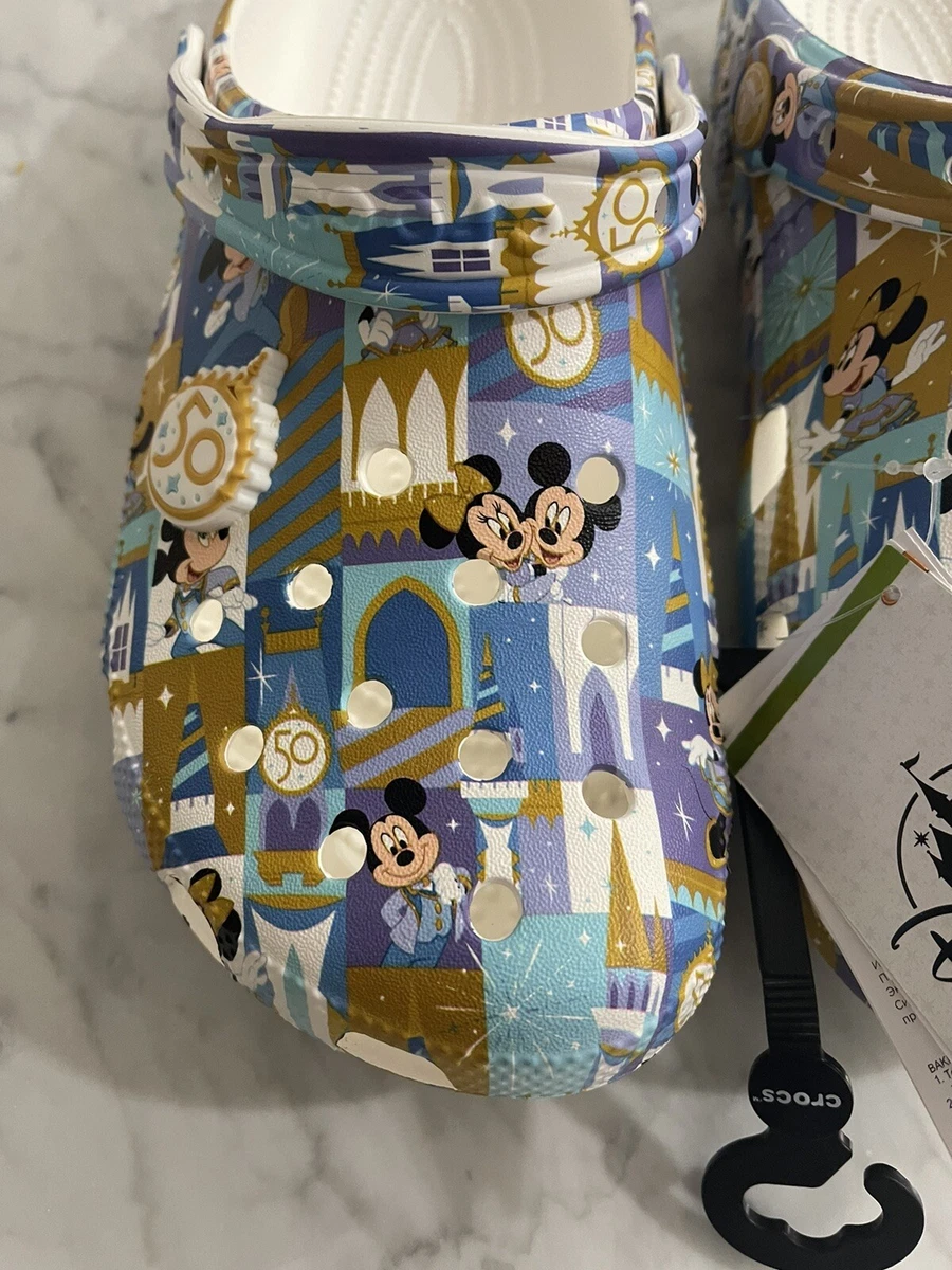 Walt Disney World 50th Anniversary Crocs Size M8 W10