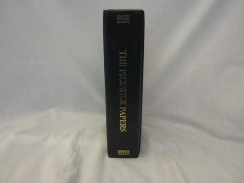 Pickwick Papers By Charles Dickens Trident Press 2000 HC Deluxe Edition - Foto 2 di 6