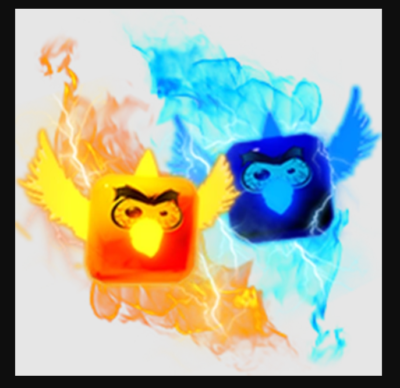 🦈🌊🔱ROBLOX Ninja Legends Twin Element Birdies Vortex-Elite Pets