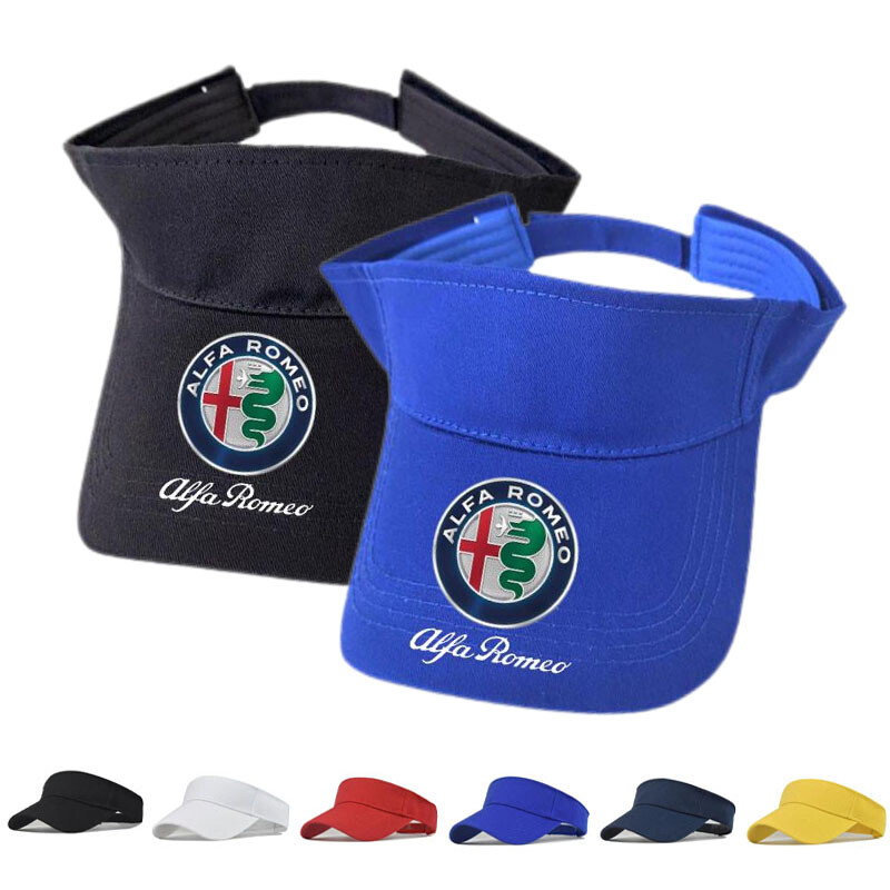 Alfa Romeo logo trucker cap men's duckbill golf sun hat visor cap