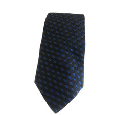 Peter Thomas by Superba Men's Neck Tie Silk 56" L 4" W USA Made Black Blue