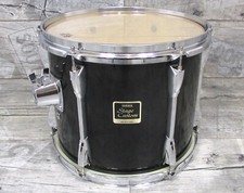 Yamaha Stage Custom 12" x 10" Tom batteria Raven verniciata nera