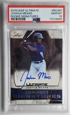 2019 Leaf Ultimate Joshua Mears Autograph RC PSA 10 w/ Auto