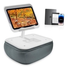 Kindle Pillow Stand, Kindle Holder for Reading in Bed, Adjustable Tablet Grey