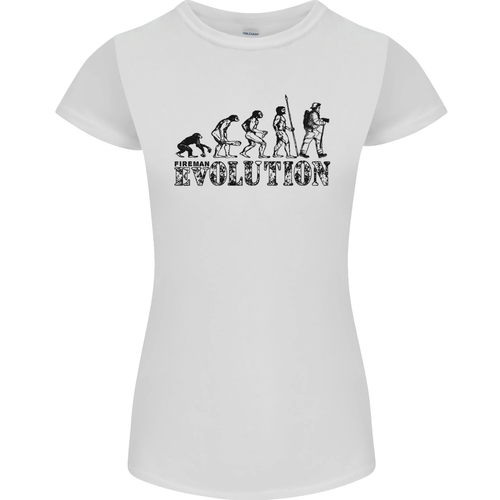 Fireman Evolution Womens Petite Cut T-Shirt - Picture 13 of 61
