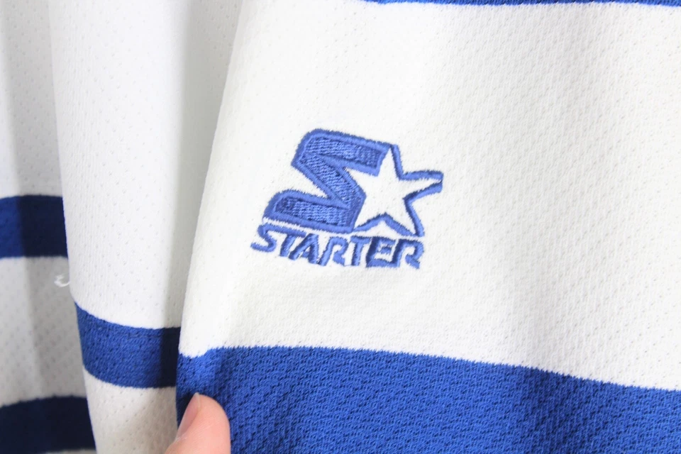 TORONTO MAPLE LEAFS CANADA ICE HOCKEY SHIRT JERSEY MAGLIA NHL STARTER XL - Image 3 of 4