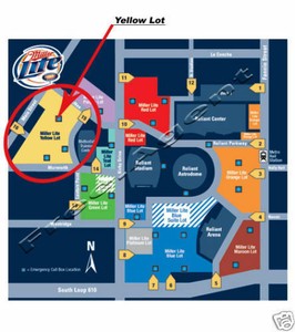 Buffalo Bills Parking Lot Map