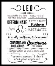 Leo Responsible And Fight For What They Want Loyal Zodiac Sign Celestial -MAGNET
