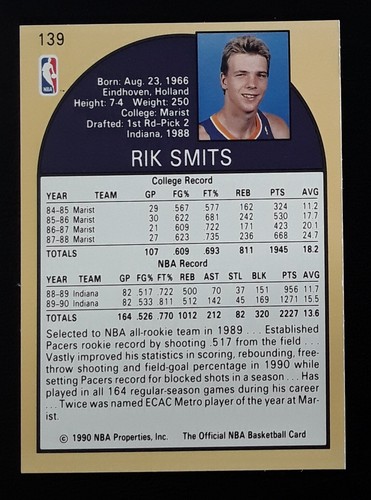 1990-91 NBA Hoops Basketball Trading Cards (1-252) - Pick your Card(s) - Picture 251 of 463