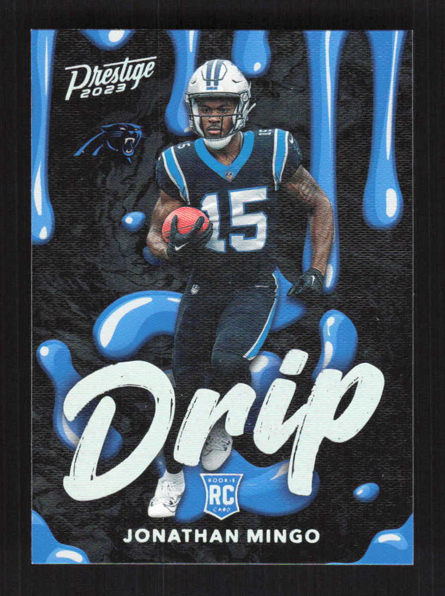 Jonathan Mingo 2023 Panini Prestige NFL Drip Carolina Panthers #28