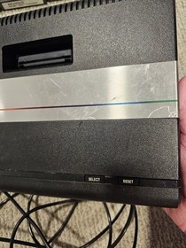 Atari 7800 console with 10 7800 games and two controllers. Tested, Works Great