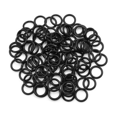 Black   O-Ring Seal Gasket Washer 14 x 2.65mm 100pcs  *cc