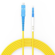 3m OS2 SC/LC to SC/LC Fiber Patch Cable Single Mode 9/125m OD 3.0mm Diameter