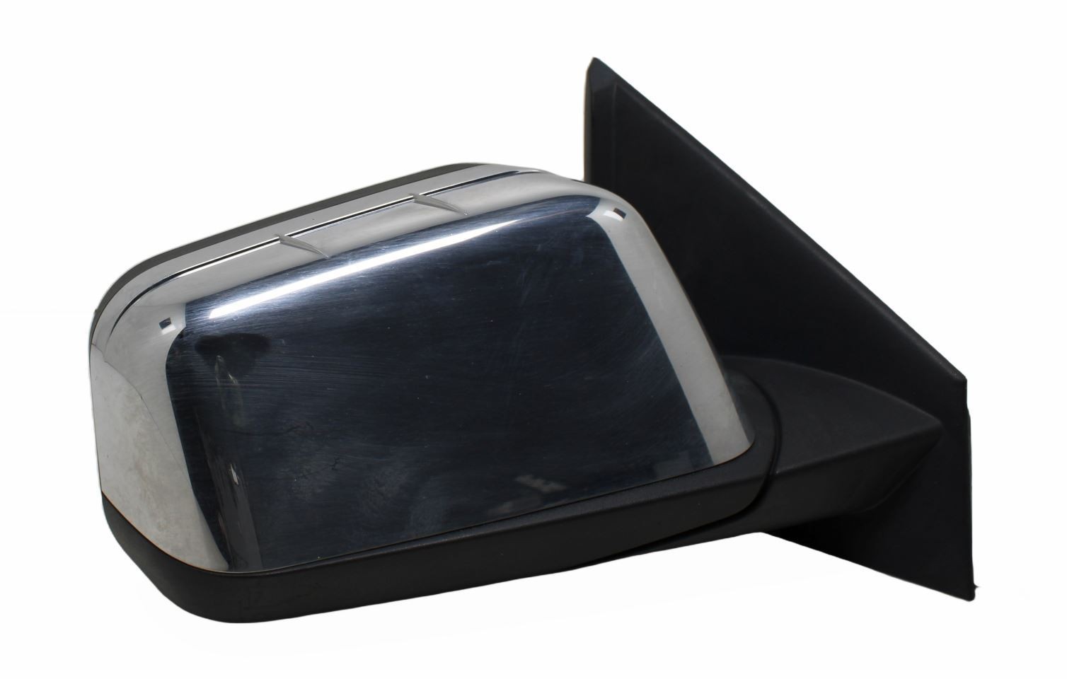 Passenger Side View Mirror Power Chrome Cap Manual Fold Fits 07-09 MKX 1624666