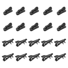 Microphone Metal Tie Clip Mini Clamps Fits 6mm With Wire Clip Fits 1.8mm