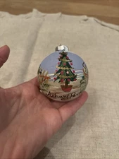 Asbury Park Ornament Hand Painted Ornament-signed