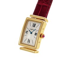 CARTIER Rectangular Bee Prong 150th Anniversary 2270 Unisex Silver #W913 3