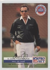 1992 Pro Set Pro Football Hall of Fame Inductees Al Davis #SC2 HOF 08de
