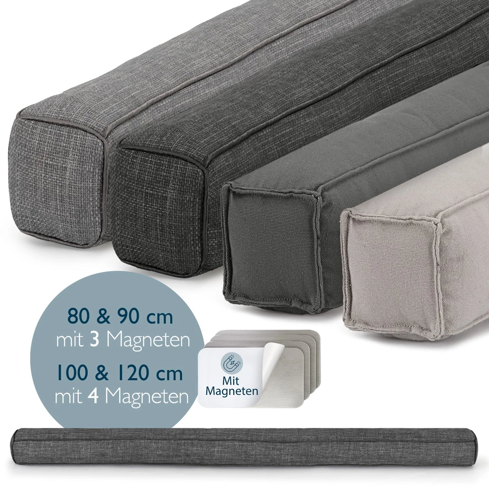 BEAUTISSU Zugluftstopper für Türen magnetisch Zugluft Durchzug Dichtung Luftzug Isolierung