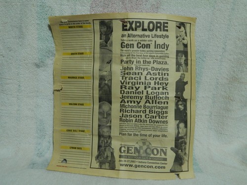 Warped Tour '03 ~ NUVO Newspaper Promo ~ Andrew W.K. ~ Rancid ~ Simple Plan - Imagen 9 de 12