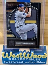 2025 Topps Museum Collection Clayton Kershaw Black /10 #59 Dodgers