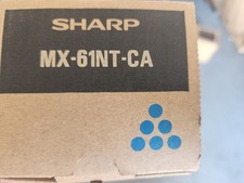 Lot Of Sharp Toner And Drums In Various Condition MX-61NT