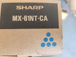 Lot Of Sharp Toner And Drums In Various Condition MX-61NT