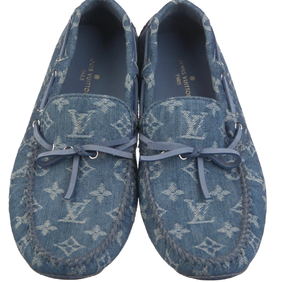 Louis Vuitton Moccasin Blue Casual Shoes for Men for sale | eBay