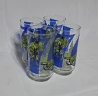 Vintage Coca Cola Glasses Bicentennial Heritage Collector Series 1776 - Set Of 4