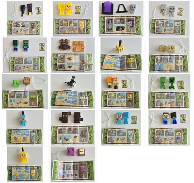 Kinder Joy MINECRAFT 2026 Einzelfiguren mit BPZ zum Aussuchen