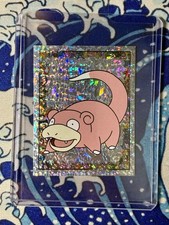 1999 Topps Merlin Pokmon Sticker Card S13 Slowpoke Holo Prism Nm Pack Fresh