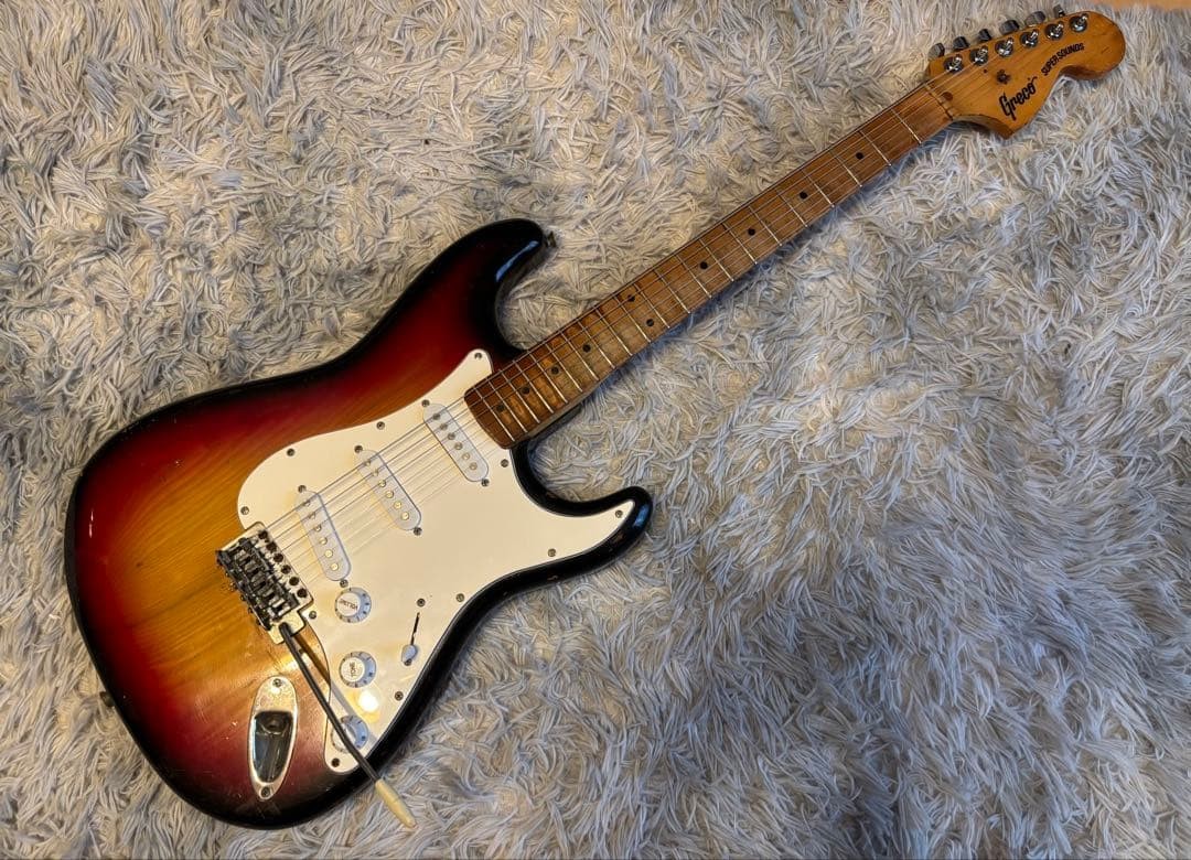 1977年製Greco SE600 SUPER SOUNDS ストラトキャスター 1977年製Greco