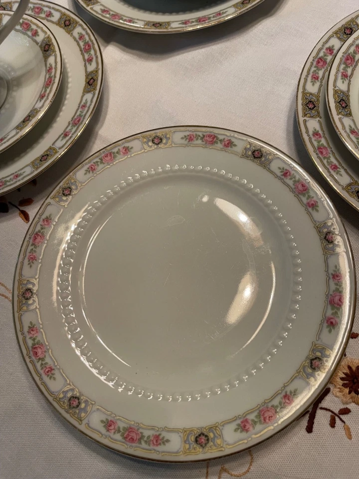 Porzellan altes Kaffee-/Teeservice PMR Bavaria Jäger & Co - Bild 3 von 4