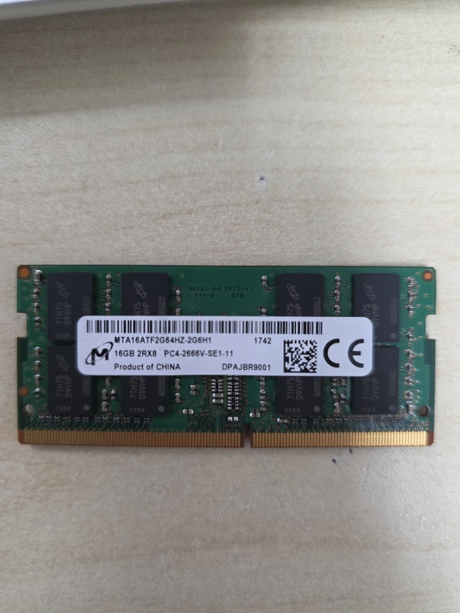 PC4-21300 (DDR4-2666) Bus Speed SO-DIMM Computer Memory (RAM) 16