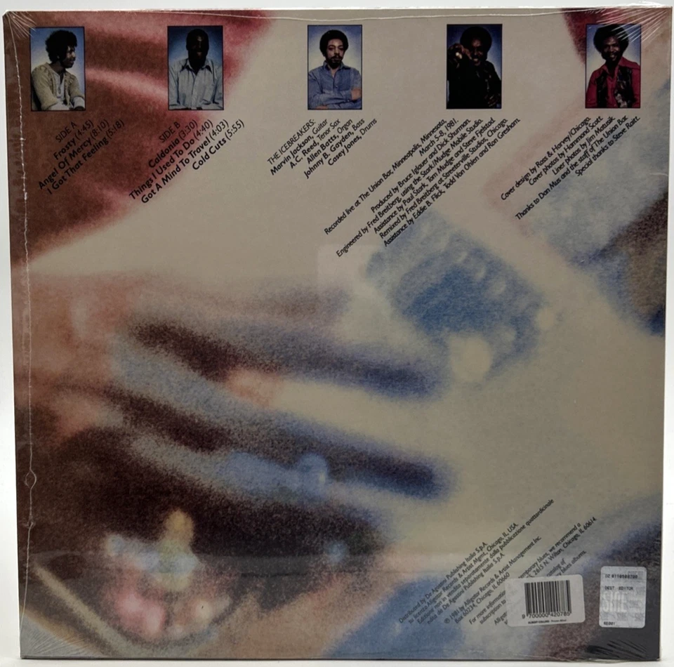 New/Sealed ALBERT COLLINS "Frozen Alive!" LP 2022 Italy Alligator Records 180g Foto 2 de 2
