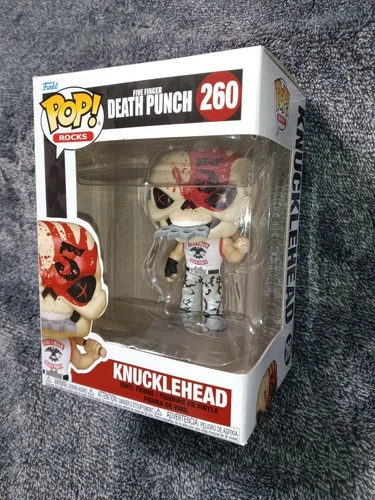 Funko Pop! Rocks Five Finger Death Punch Knucklehead #260 with Protector