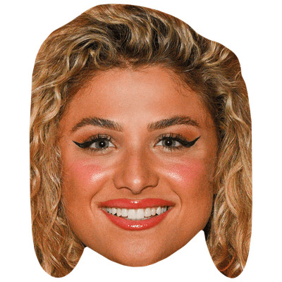 Antigoni Buxton (Blonde) Big Head. Larger than life mask.