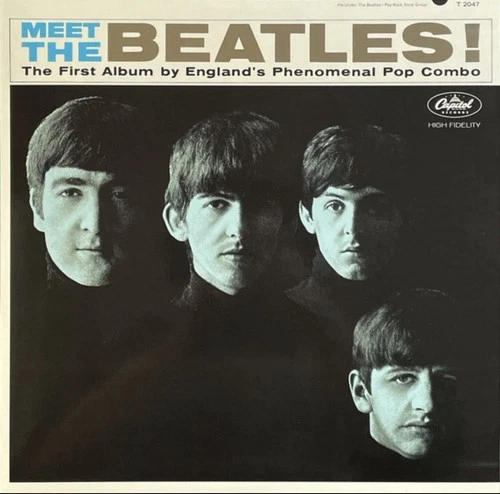 Beatles ~ Meet The Beatles Vinyl Exclusive Blue Record Album LP