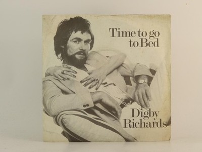 DIGBY RICHARDS TIME TO GO TO BED (88) 2 Track 7'' Single including Picture Sleeve
