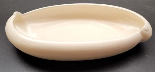 Vintage Haeger  Oval Planter - Dish - Tray. Matte White