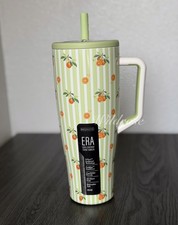 Brumate 40OZ CITRUS Oranges Green Stripe Era Tumbler