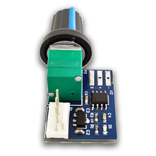 3PCS Computer Case Fan Governor PWM Speed Controller 12V Single Way6555 - Afbeelding 6 van 6