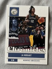 2021-22 Panini Chronicles Basketball Base Set #7 Ja Morant Memphis Grizzlies