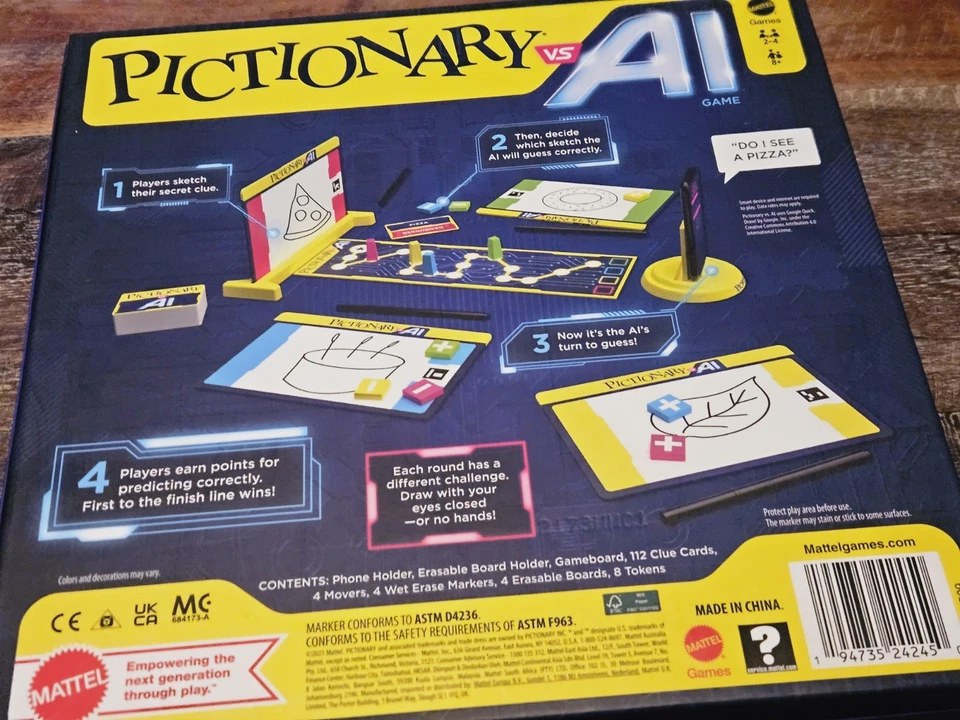 Pictionary Vs. AI Family Game for Kids and Adults and Game - Image 2 of 4