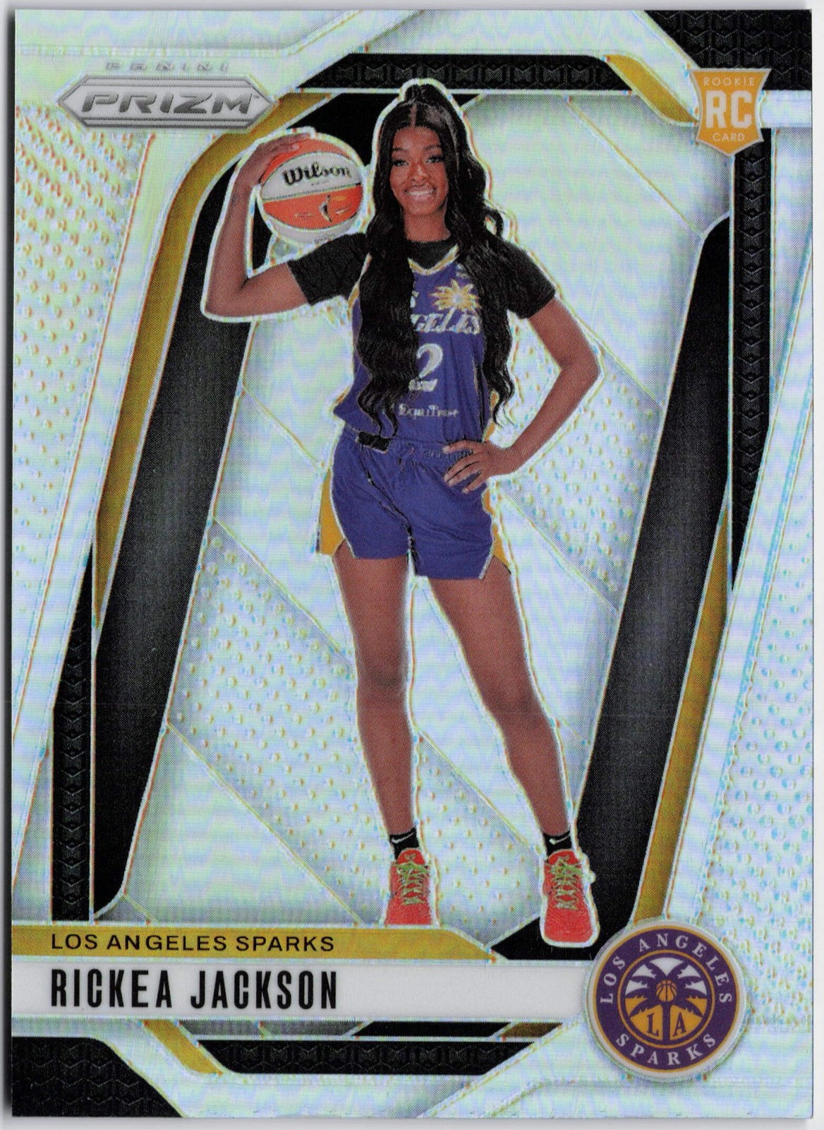 2024 Panini Prizm WNBA #144 Rickea Jackson Silver Prizms RC Rookie